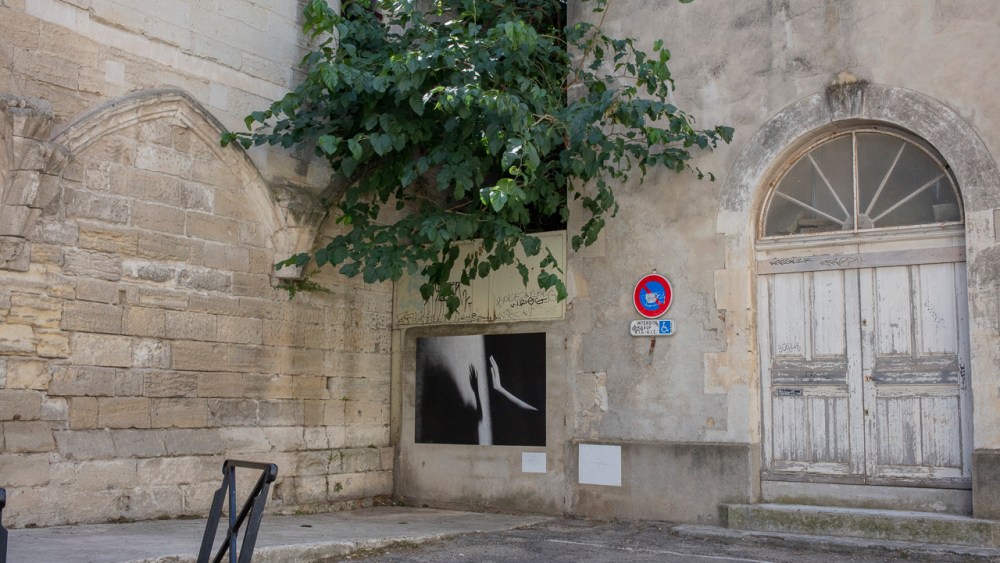A photo by Dominique Issermann, part of the "Images Perdues" exhibition in Arles