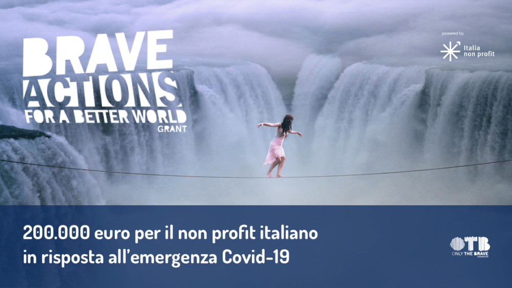 The OTB Foundation's “Brave Action for a Better World” charity initiative.