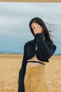 Backstage at Jacquemus RTW Spring 2021
