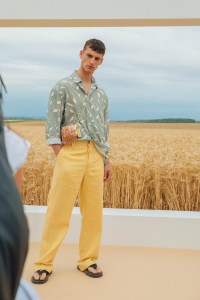 Backstage at Jacquemus RTW Spring 2021
