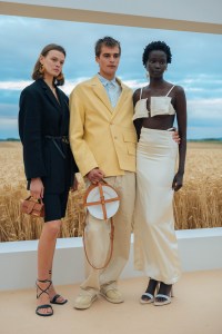 Backstage at Jacquemus RTW Spring 2021
