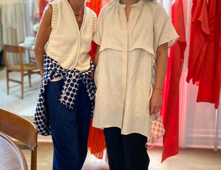 Maria Cornejo and Matriark’s Patricia Assui Reed.