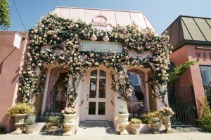 Stores on Melrose Place in Los Angeles experience a drop in popularity due to COVID-19.