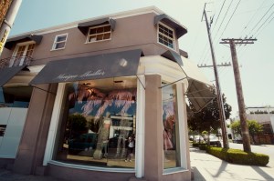 Stores on Melrose Place in Los Angeles experience a drop in popularity due to COVID-19.