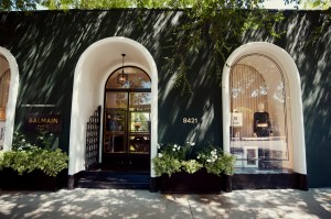 Stores on Melrose Place in Los Angeles experience a drop in popularity due to COVID-19.