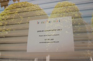 Stores on Melrose Place in Los Angeles experience a drop in popularity due to COVID-19.