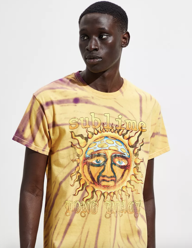 Rivet compiled a list of men’s T-shirts that feature stripes, tie dye and other interesting effects that elevate a basic tee.