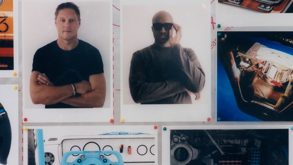 Gorden Wagener, chief design officer at Mercedes-Benz, and Virgil Abloh.