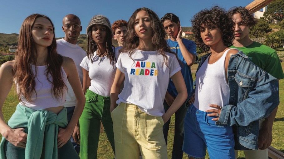 Mother Denim released a colorful collection for spring.