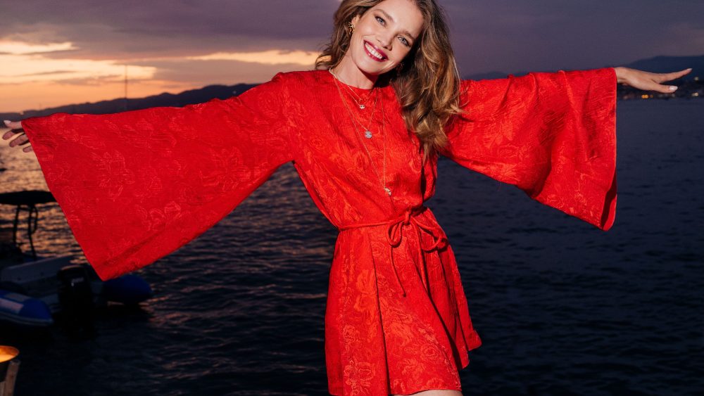 Natalia Vodianova in Cannes for Naked Heart France gala