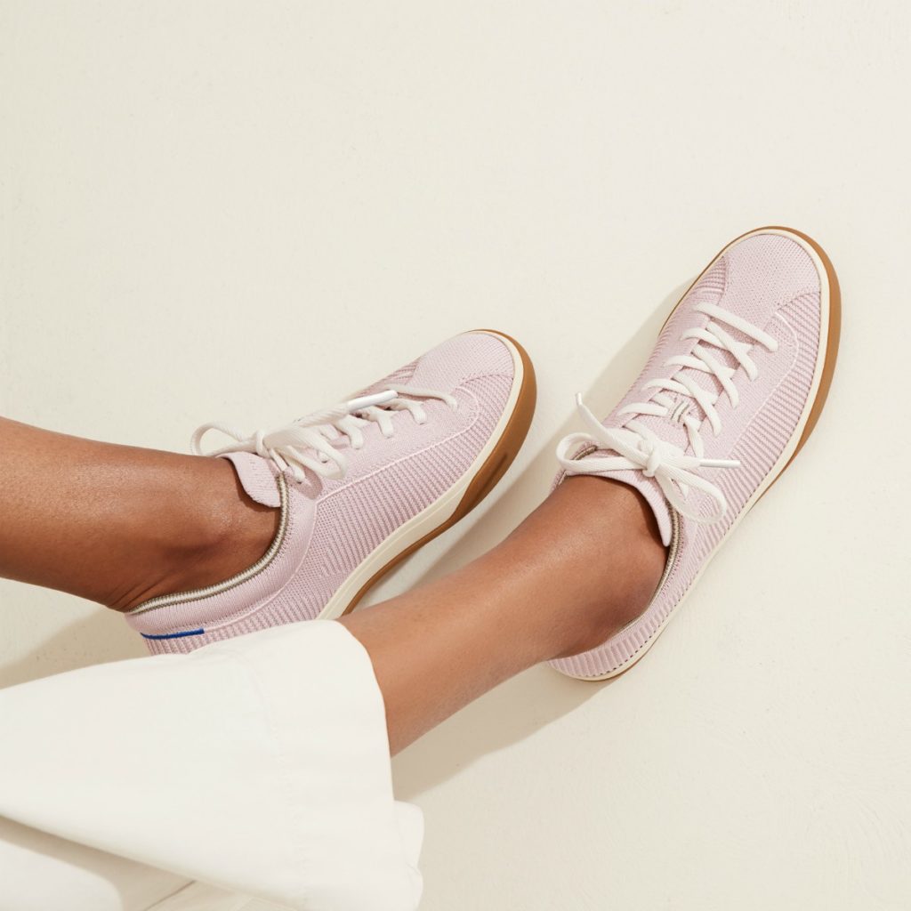 Sustainable Bay Area footwear DTC Rothy’s has added a trendy sneaker silhouette to its line of work-ready flats and casual cupsoles.