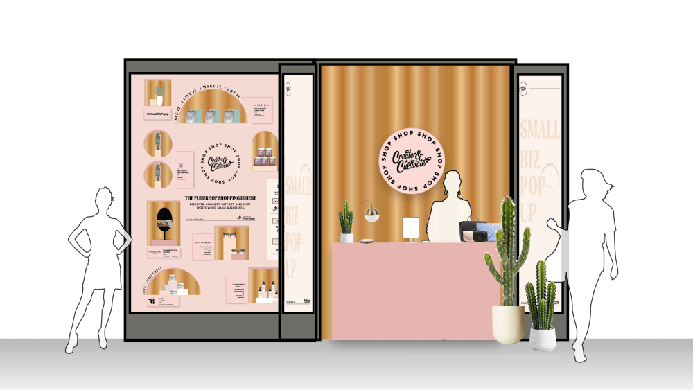 Create & Cultivate pop up postmates Culver City