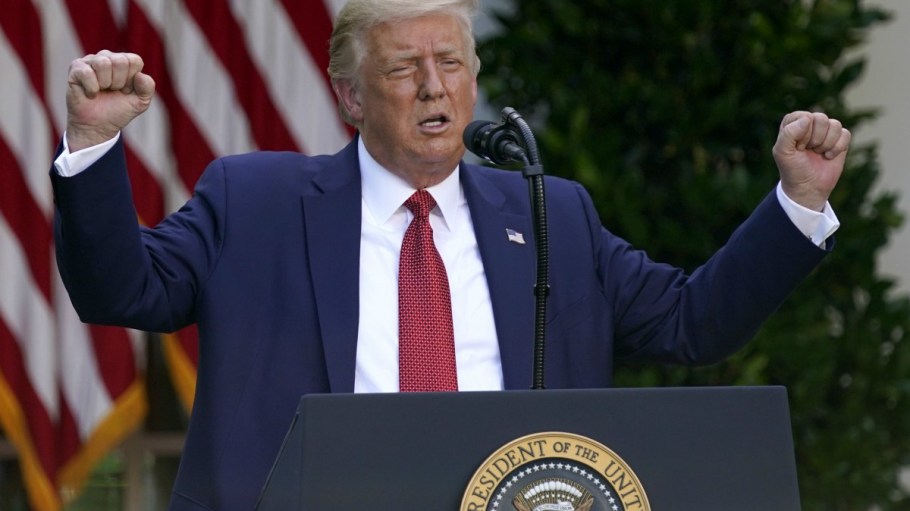 President Trump said he signed legislation ending Hong Kong's special trade status in retaliation for China's role in the coronavirus pandemic.