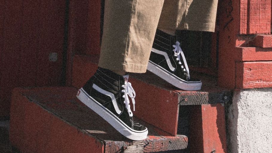 The Supreme x Vans Hole Punch Denim Collection features frayed denim updates to classic Vans Sk8-Hi and Slip-On sneakers.