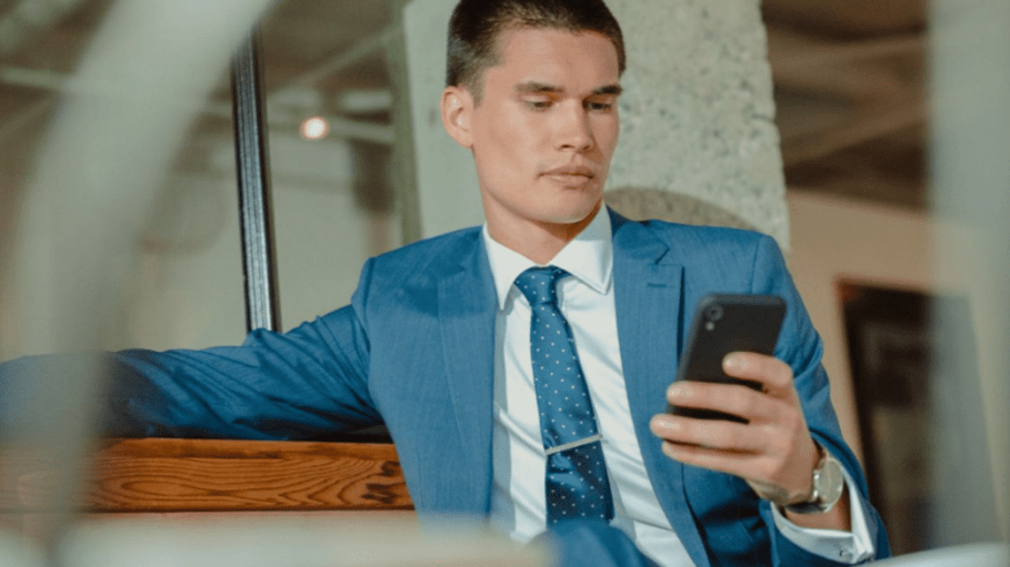Seen here, the Indochino Howell Traveler Suit is designed to be “as practical for catching the next train as it is for catching up with clients on video calls.”