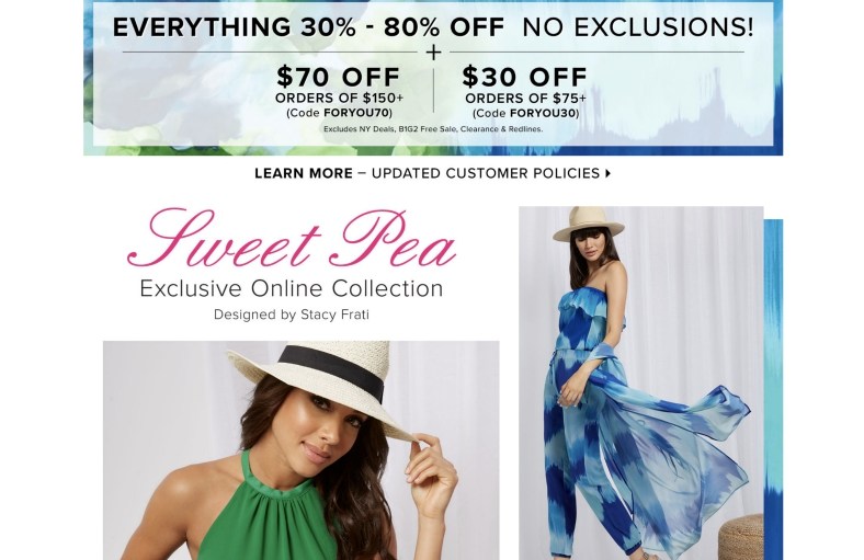 Bankrupt RTW Retailwinds finds buyer for its New York + Co. and Fashion to Figure nameplates, selling to Sunrise Brands for $20 million.