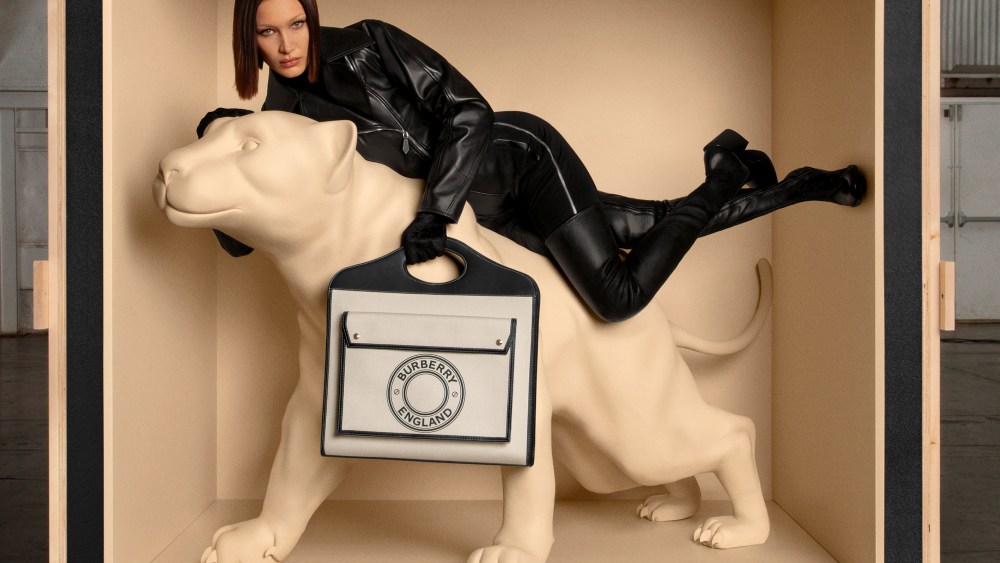 Burberry's first bag campaign