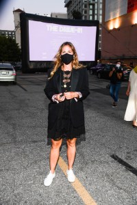 Street style at The  Drive-In at Hotel Figueroa featuring Women Under the Influence, in Los Angeles.