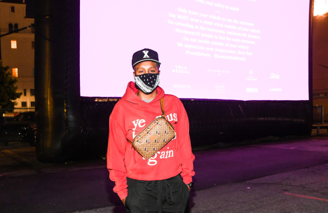 Lena Waithe at The  Drive-In at Hotel Figueroa featuring Women Under the Influence, in Los Angeles.