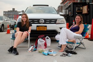 Street style at Skyline Drive In NYC.
