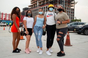 Street style at Skyline Drive In NYC.