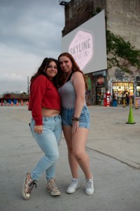 Street style at Skyline Drive In NYC.
