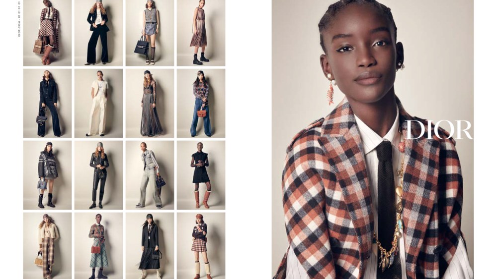 The Dior fall ad campaign.