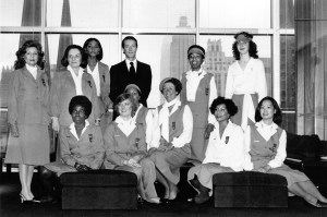 Girl Scouts’ uniforms from 1978.