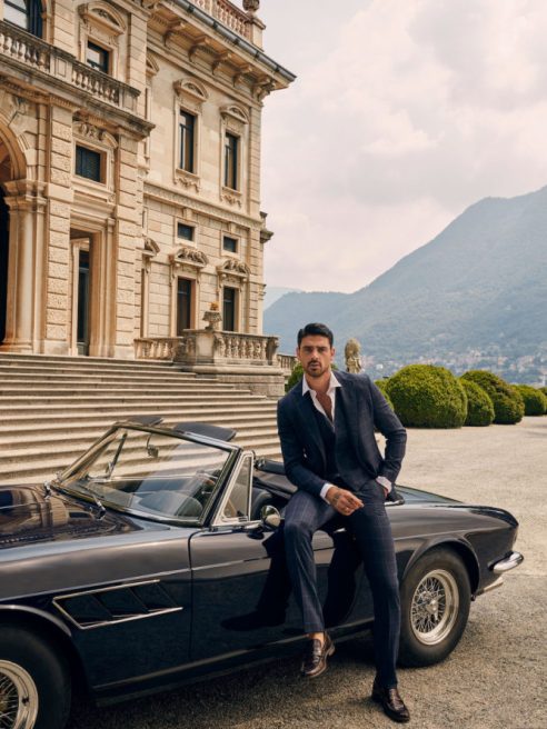 Michele Morrone of 365 Days will star in Guess’ Fall/Winter 2020 holiday campaign promoting its new collection of elevated menswear.