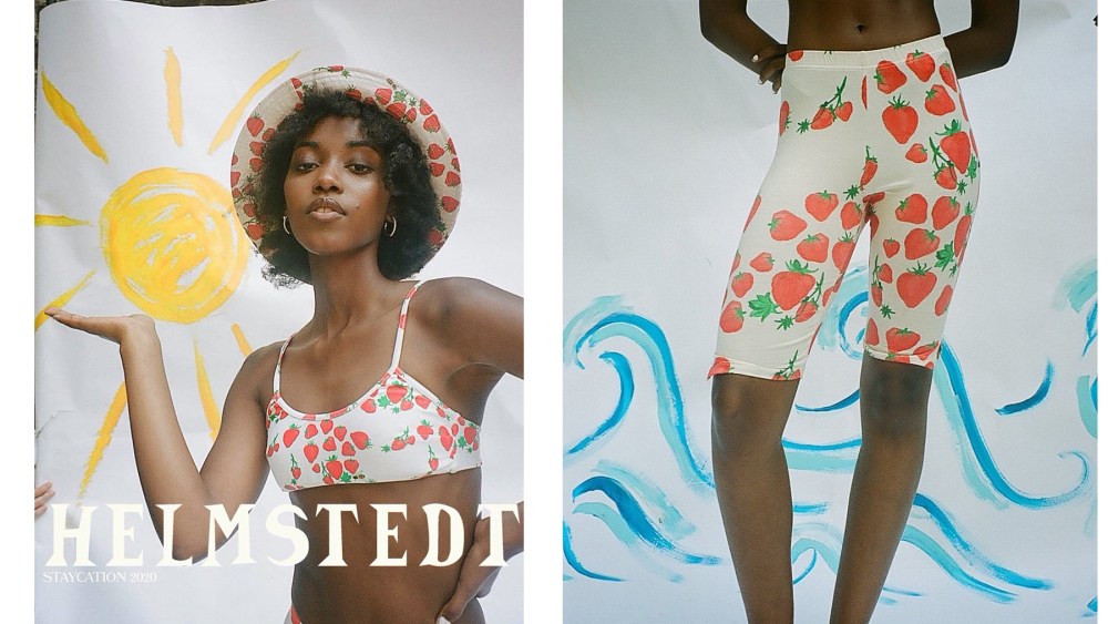 Looks from Helmstedt's Staycation collection.