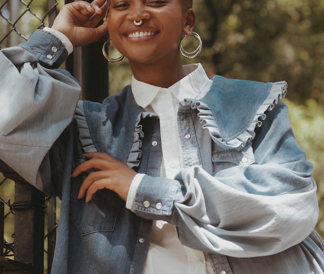 Danish fashion brand Ganni is teaming up with Levi’s to collaborate on an exclusive upcycled rental-only denim capsule collection for women.