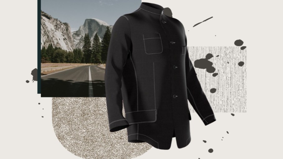 Paskho's new Community Made line of work-from-home fashion staples made from deadstock fabrics is assembled by local apparel workers.