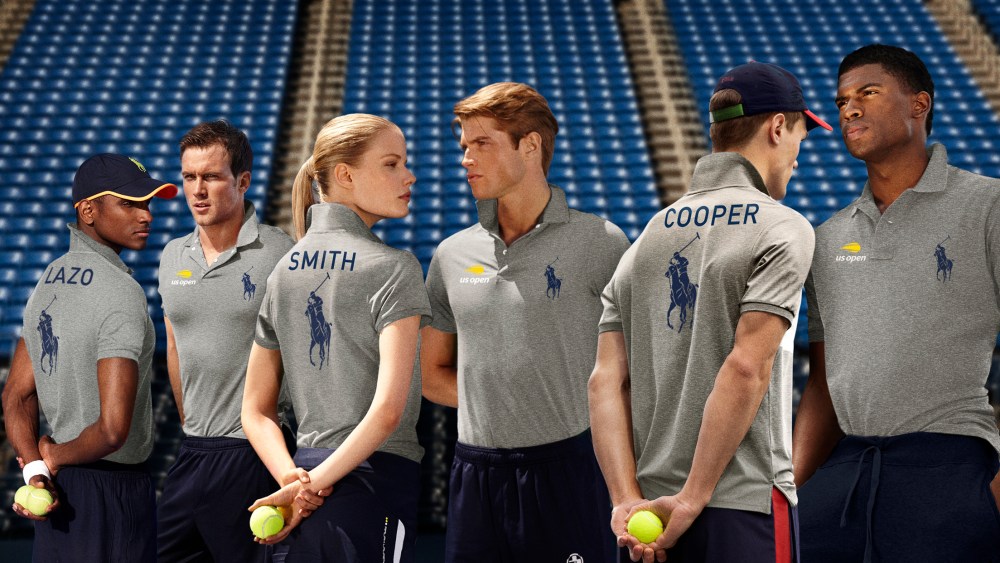 Polo Ralph Lauren ballpeople shirts for U.S. Open
