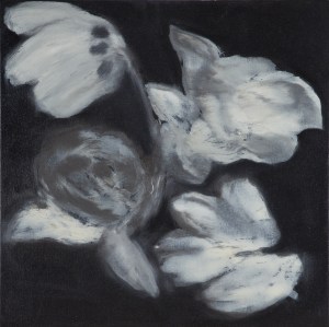 Ross Bleckner. Untitled, 2020. Oil on canvas. 18 x 18 x 1 inches. Courtesy of the artist.