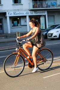 A street style look from Annecy.