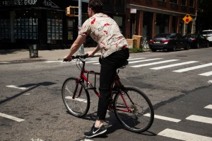 A street style look from New York City.