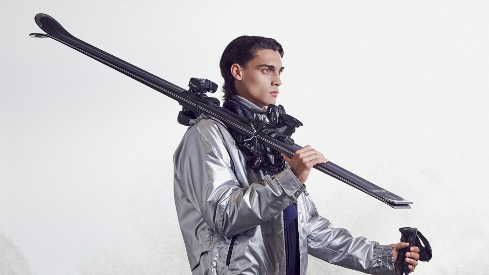 A look from the Dior men's ski capsule collection.