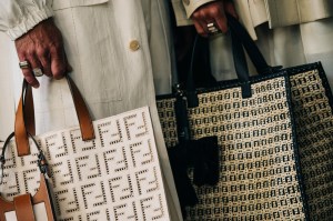 Backstage at Fendi RTW Spring 2021