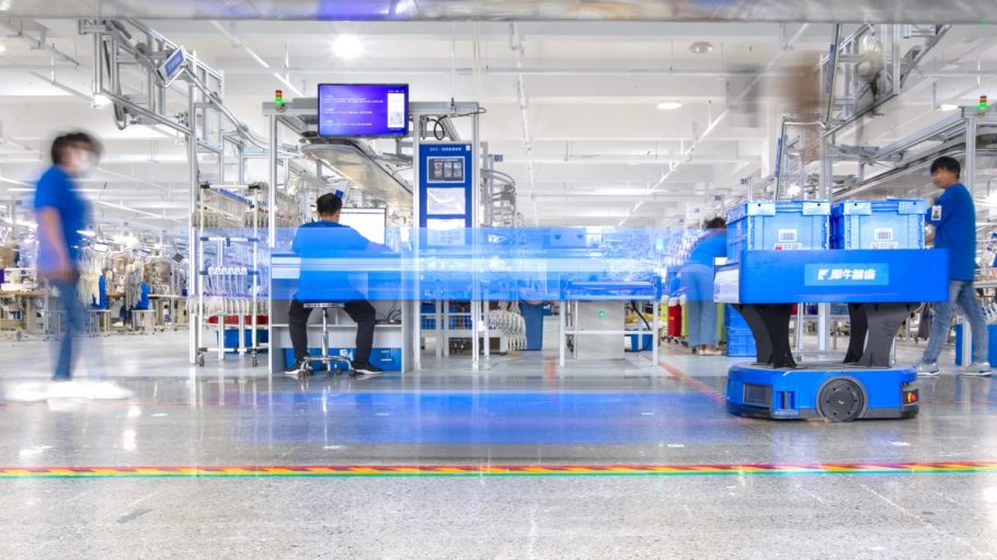 Alibaba has been producing “made-to-sell” apparel within the Xunxi digital factory powered by cloud computing, AI and IoT technologies.