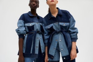 Hennes and Mauritz's Monki brand will drop a capsule collection consisting of jeans, a jacket and a tote bag all made from upcycled denim.
