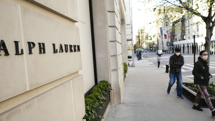 Apparel giant Ralph Lauren Corp. sheds 15 percent of its workforce, or 3,600 jobs, in a corporate reorganization.