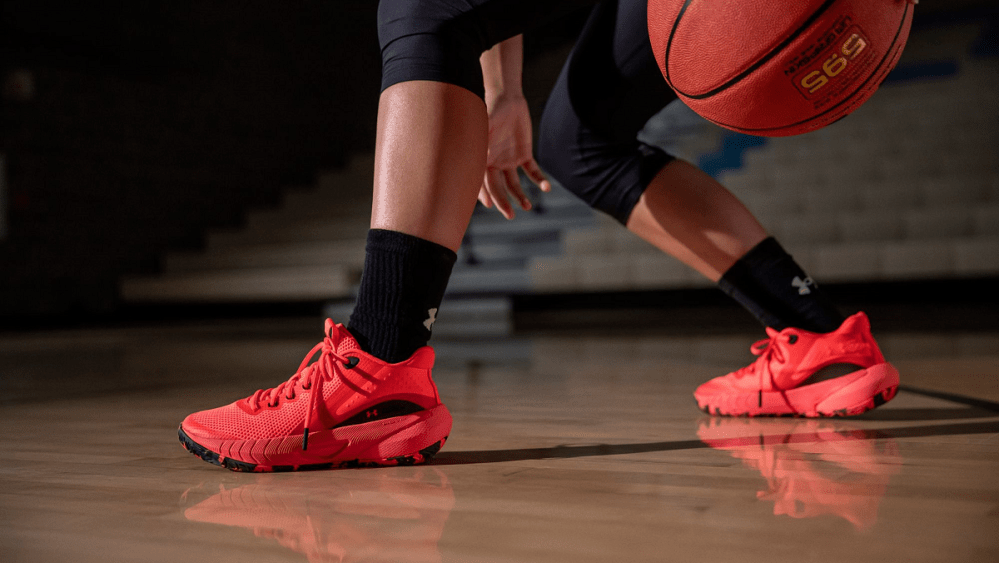 Dick's Sporting Goods and Under Armour jointly released the UA HOVR Breakthru, a shoe designed by and for female basketball players.