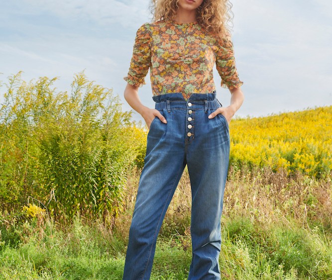 Presenting virtually during New York Fashion Week, Veronica Beard offered casual yet nature-inspired denim and prints for the S/S ’21.