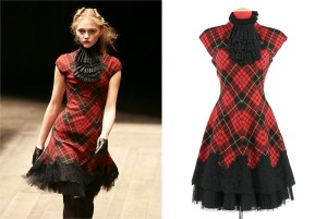 Alexander McQueen — one of fashion's all-time greats. Ten years after his death, the mastery of his work — the craft, emotion and creativity — continues to resonate. On Thursday at Doyle New York, longtime collector Jennifer Zuiker is auctioning some 50 of her prized pieces of the designer's work, include a trove of runway pieces. Here, a look from "The Widows of Culloden," fall 2006.
