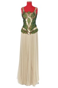 Peacock Feather Gown, 'In Memory of Elizabeth Howe', fall 2007.