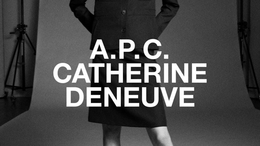 The A.P.C. Catherine Deneuve campaign