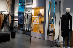 The Balmain store on Madison Avenue.