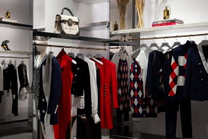 The Balmain store on Madison Avenue.