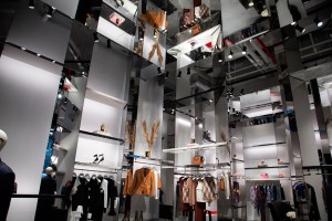 The Balmain store on Madison Avenue.
