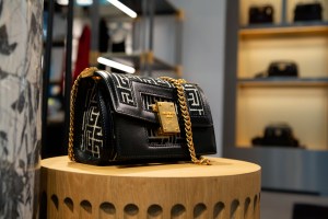The Balmain store on Madison Avenue.